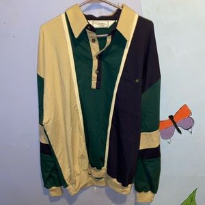 Oversized button shirt